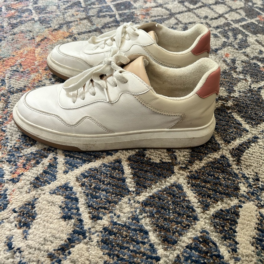 White sneakers. Women’s size 11